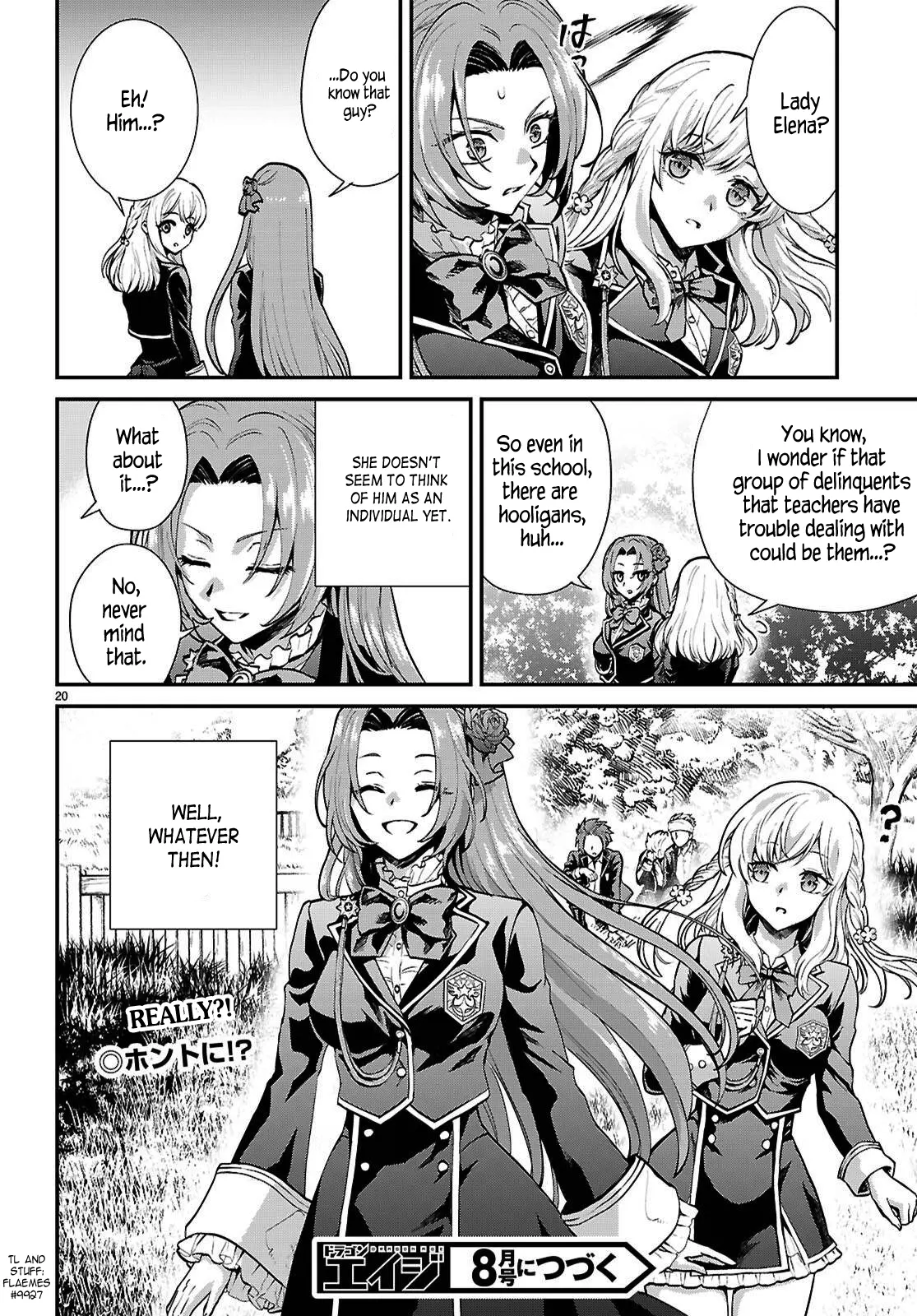 Danshi Koukousei, Otome Game no Akuyaku Reijou ni Tensei Suru Chapter 4 - page 19
