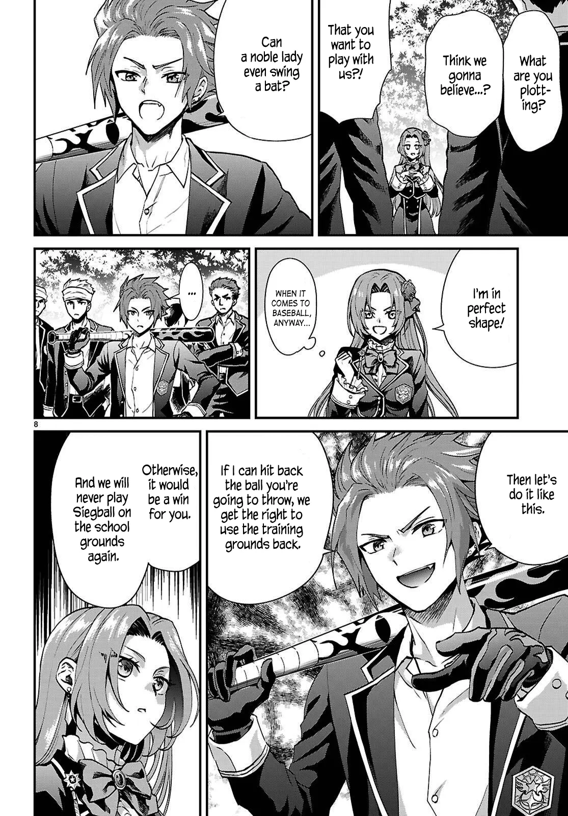 Danshi Koukousei, Otome Game no Akuyaku Reijou ni Tensei Suru Chapter 4 - page 8