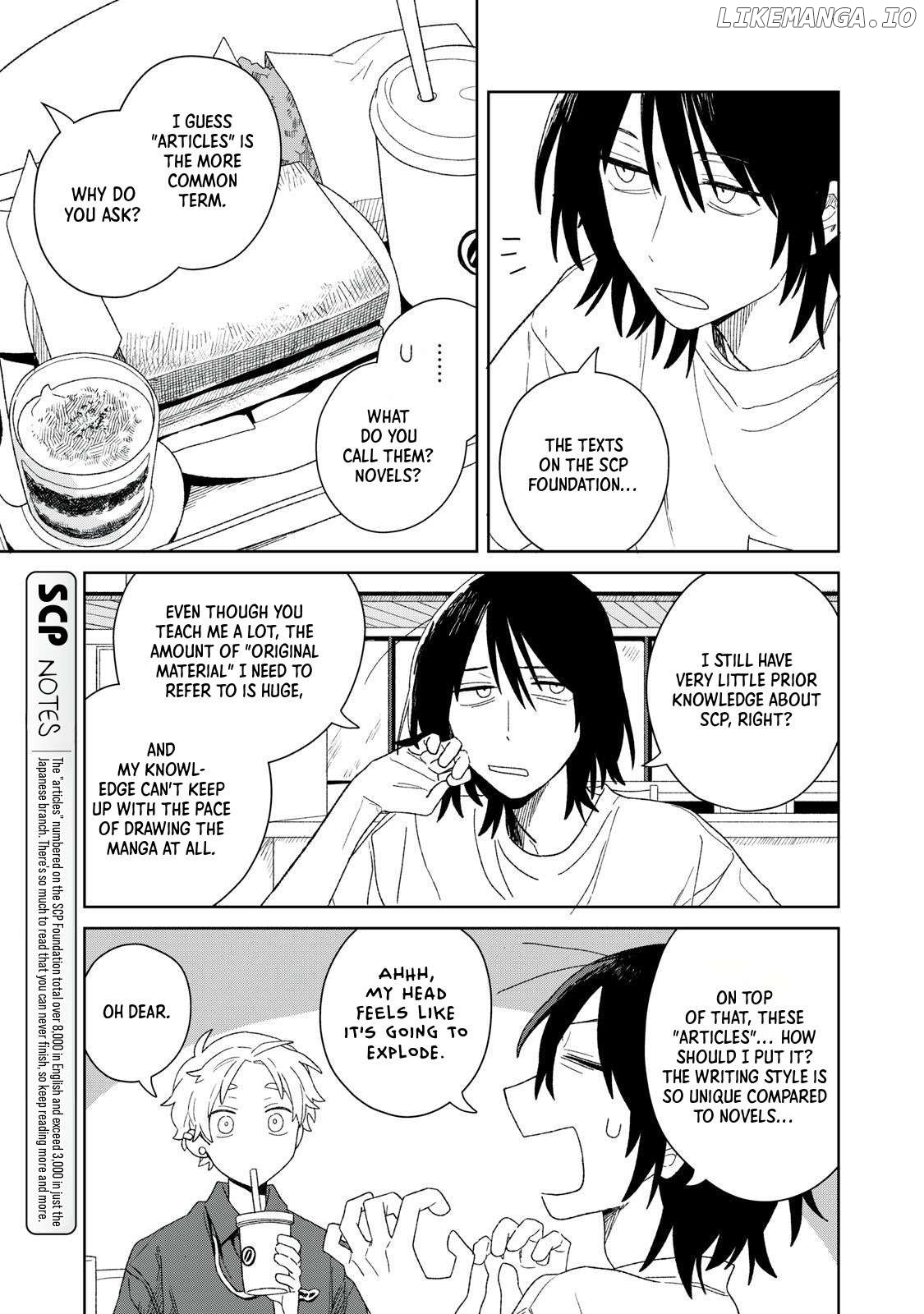 SCP tte Nandesu ka? Chapter 5 - page 8