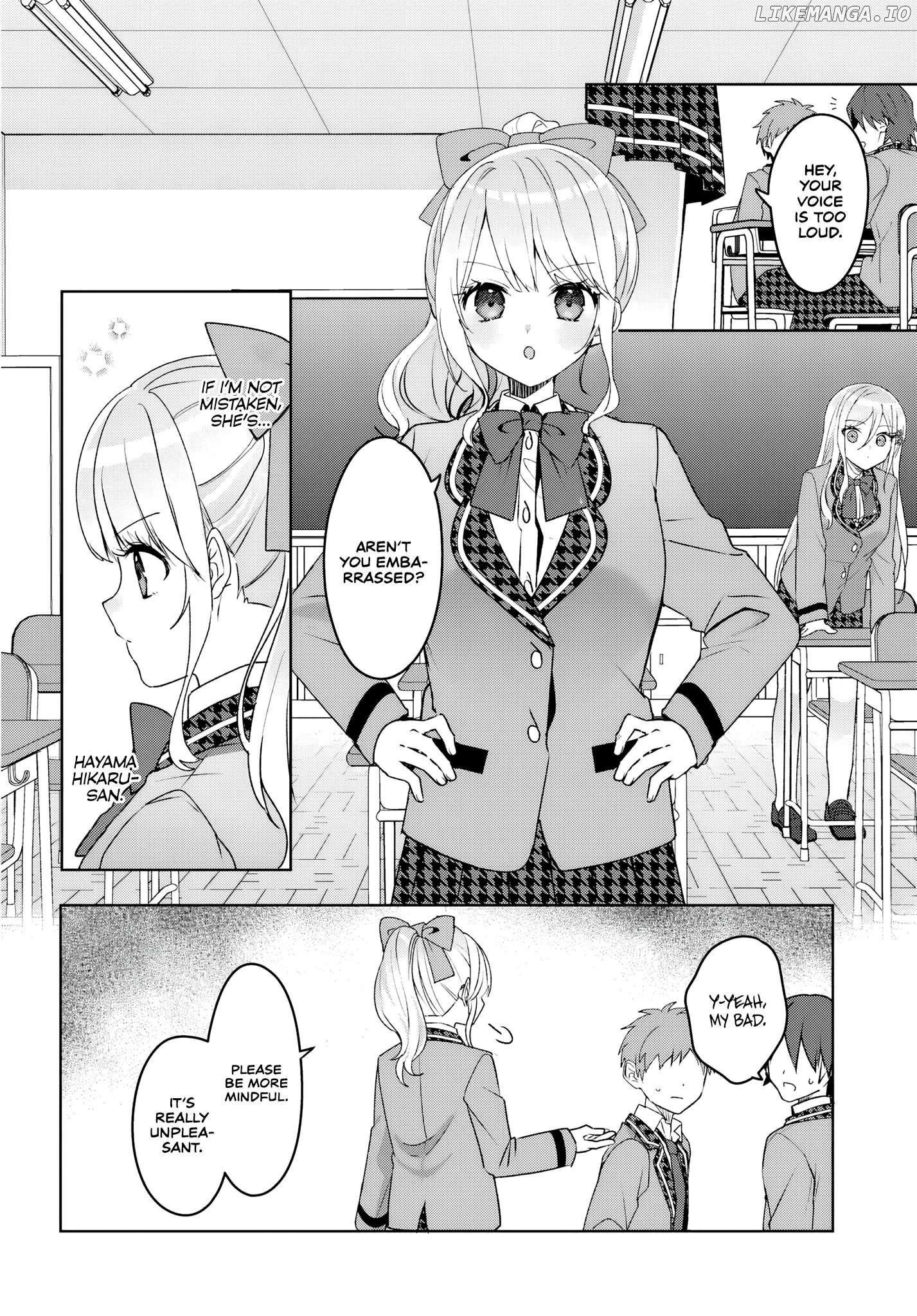 After I Save The Ice Princess From Another School From a Mol*ster, We Started as Friends Chapter 2.2 - page 3