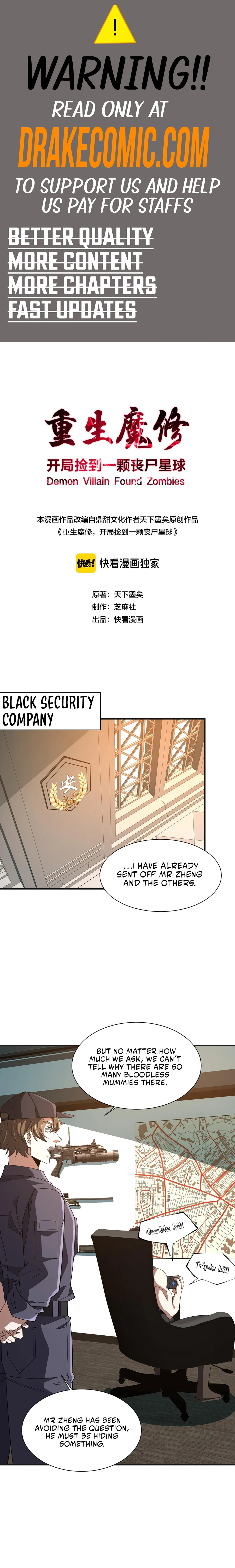 Reborn as a Demonic Cultivator: Starting with a Zombie Planet Chapter 9 - page 1