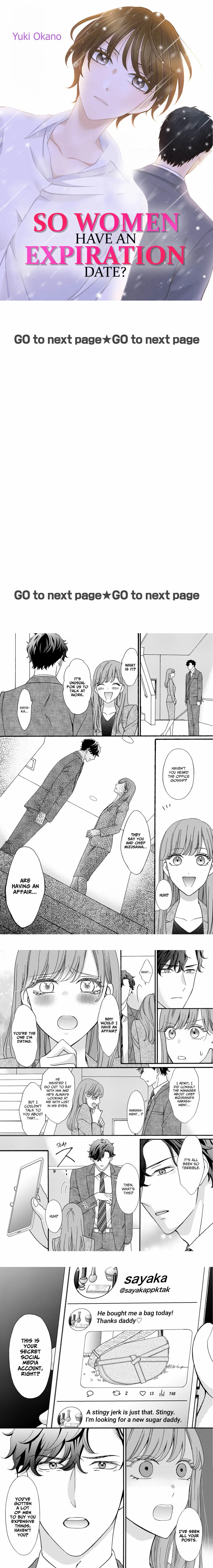 So Women Have an Expiration Date? Chapter 10 - page 1