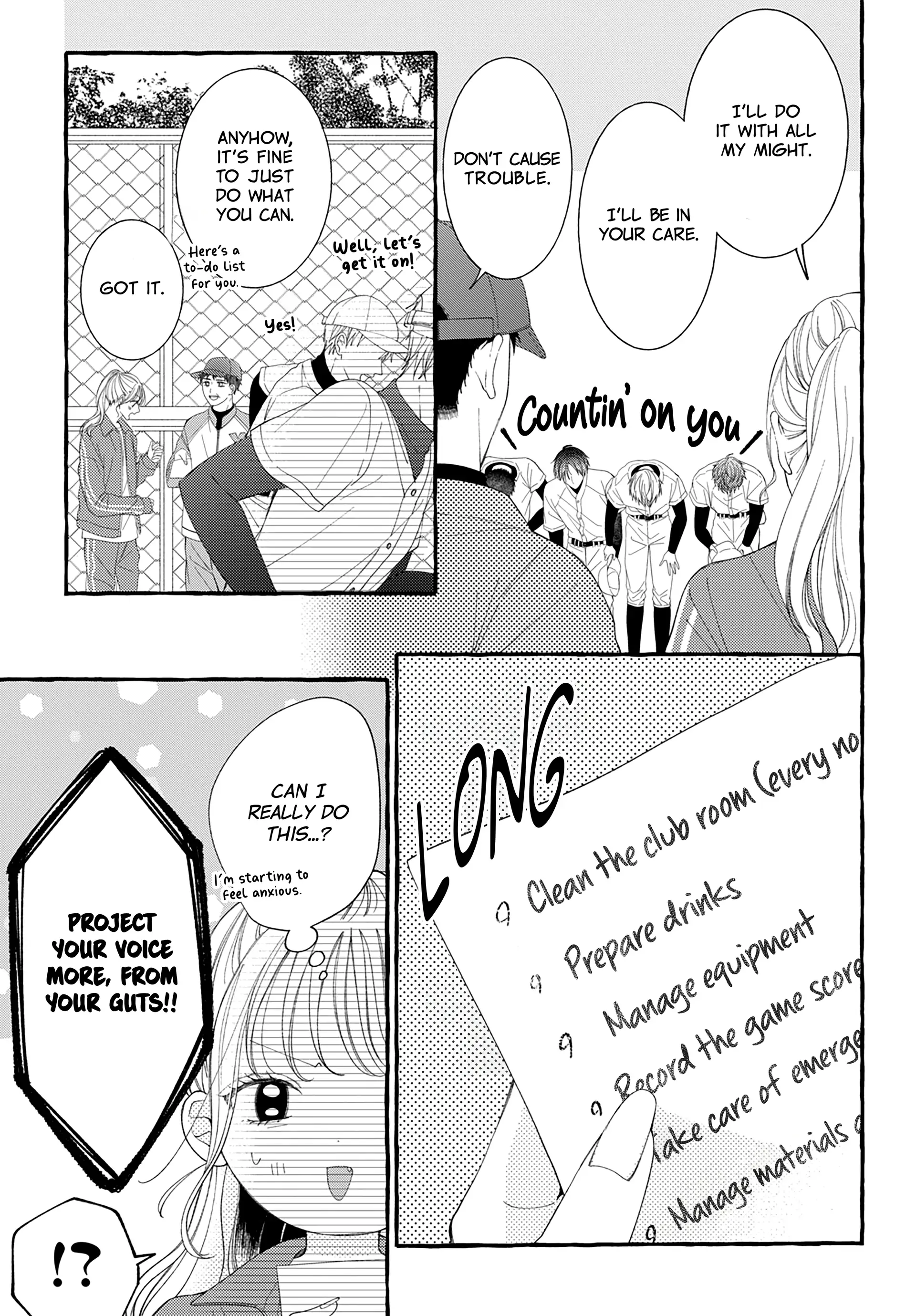 Yakyuu-bu no Hino ni Koi wo Shita Chapter 3 - page 12