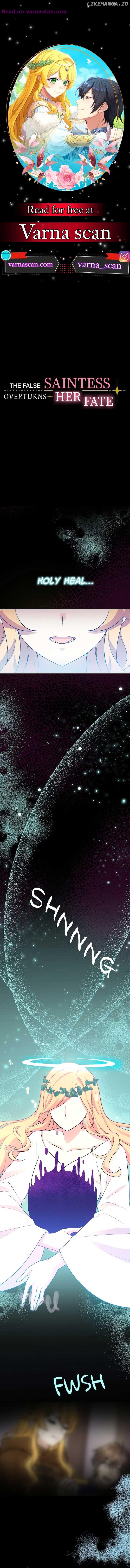 The False Saintess Overturns Her Fate Chapter 21 - page 1