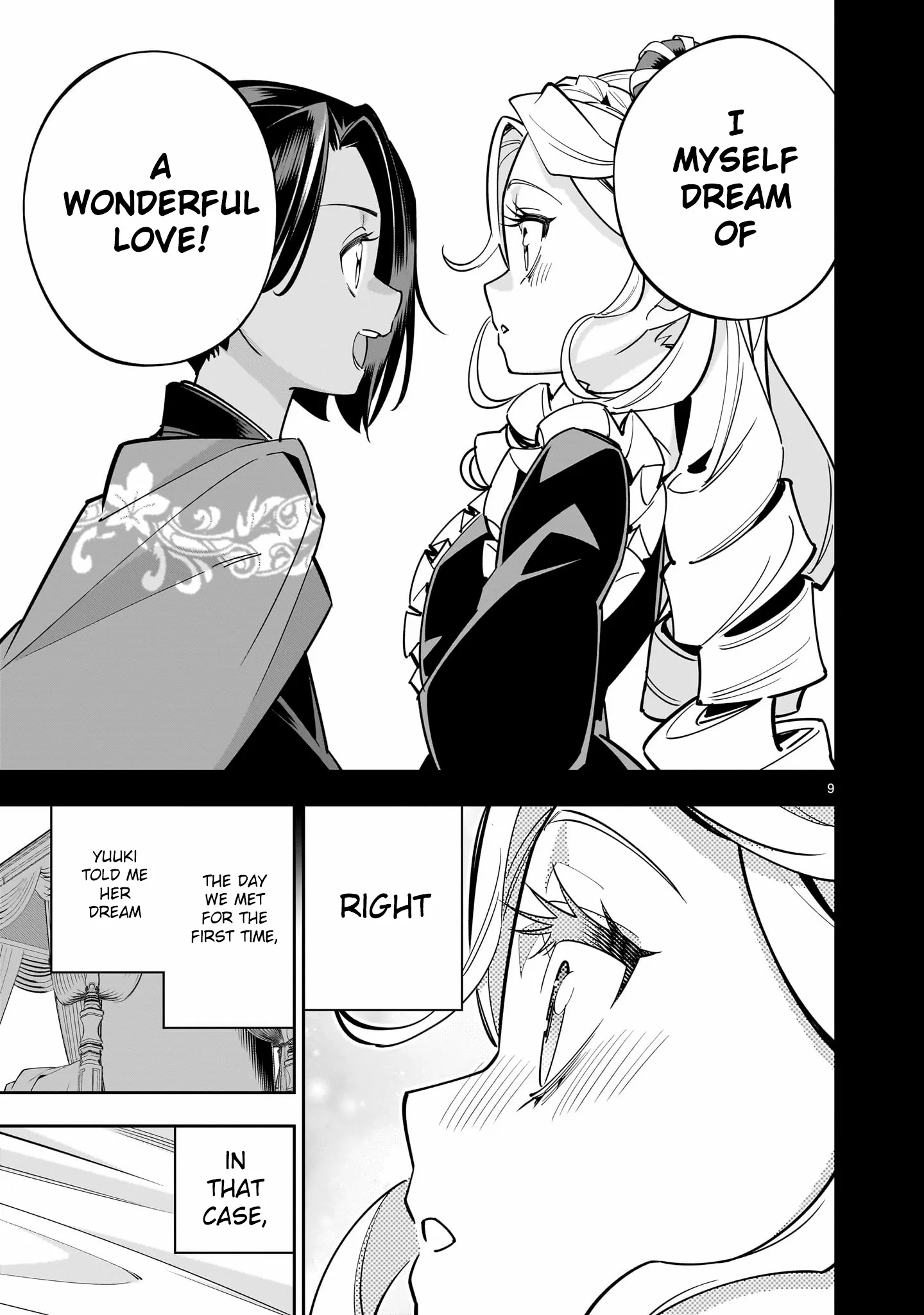 The Death Defying Princess Creates a Yuri Harem to Survive Chapter 3 - page 9