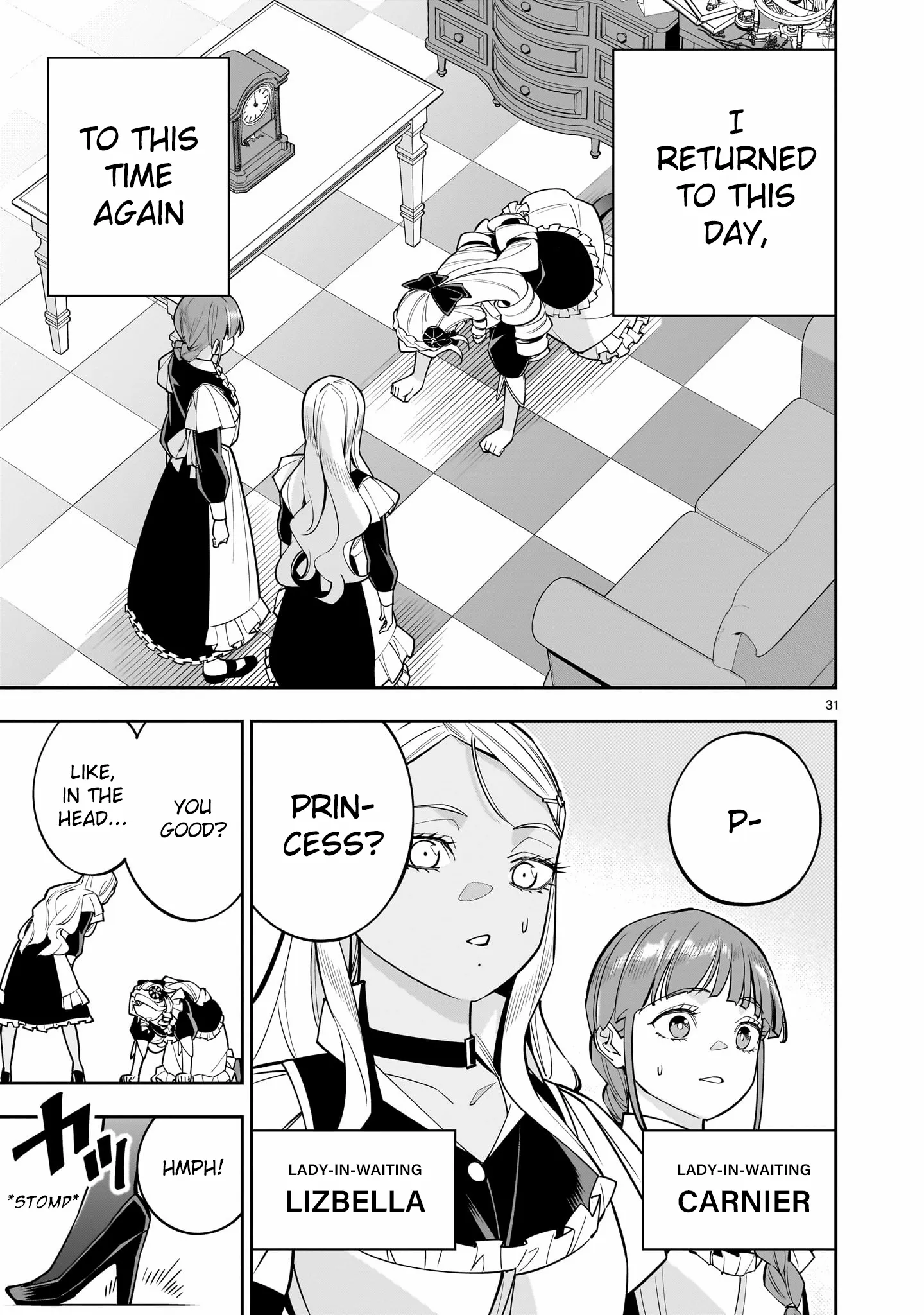 The Death Defying Princess Creates a Yuri Harem to Survive Chapter 3 - page 30