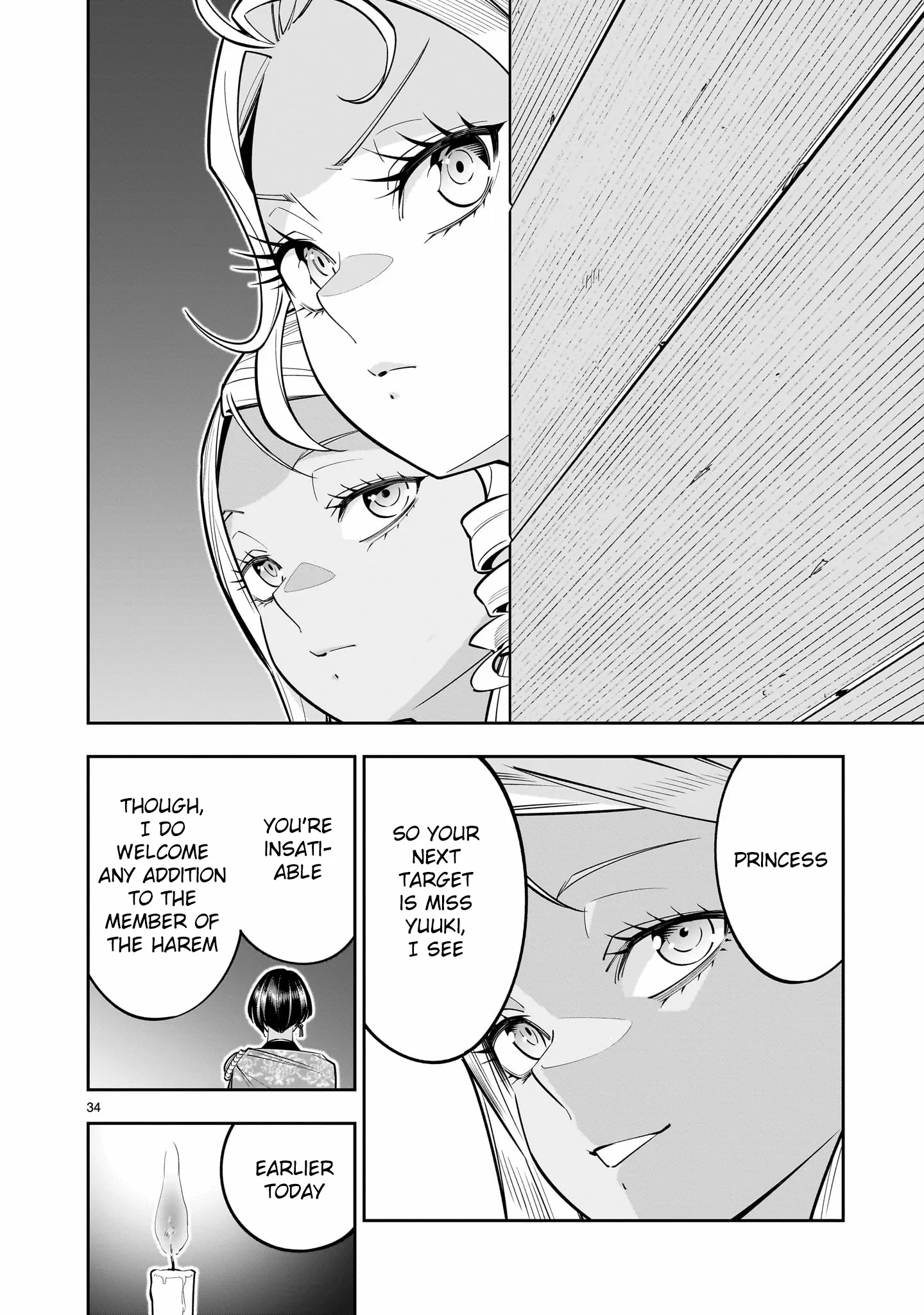 The Death Defying Princess Creates a Yuri Harem to Survive Chapter 3 - page 33