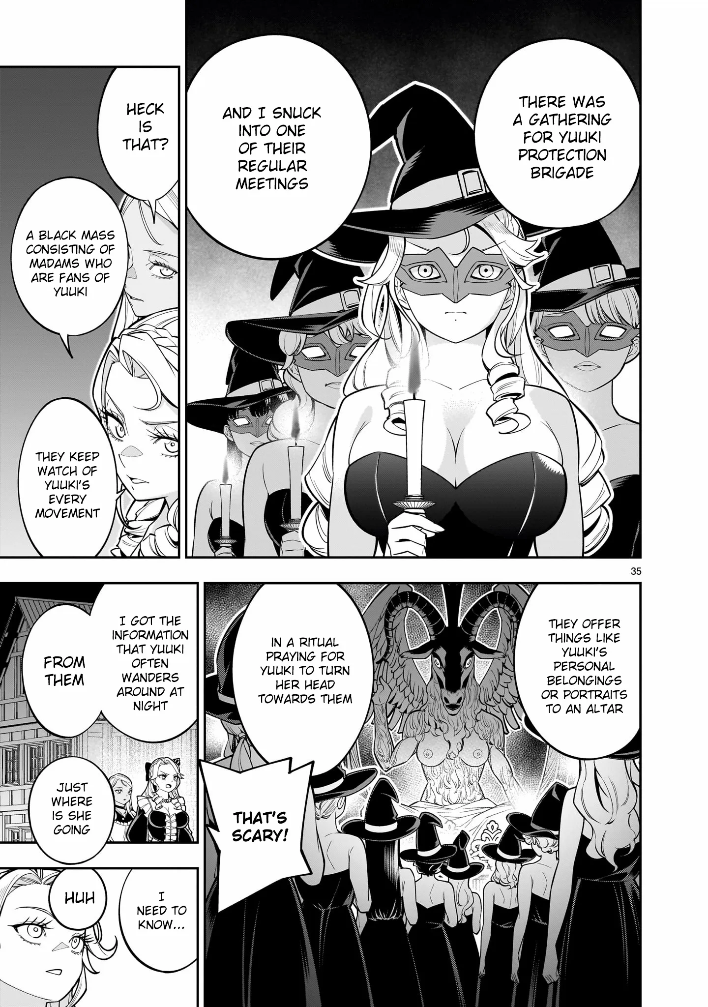 The Death Defying Princess Creates a Yuri Harem to Survive Chapter 3 - page 34