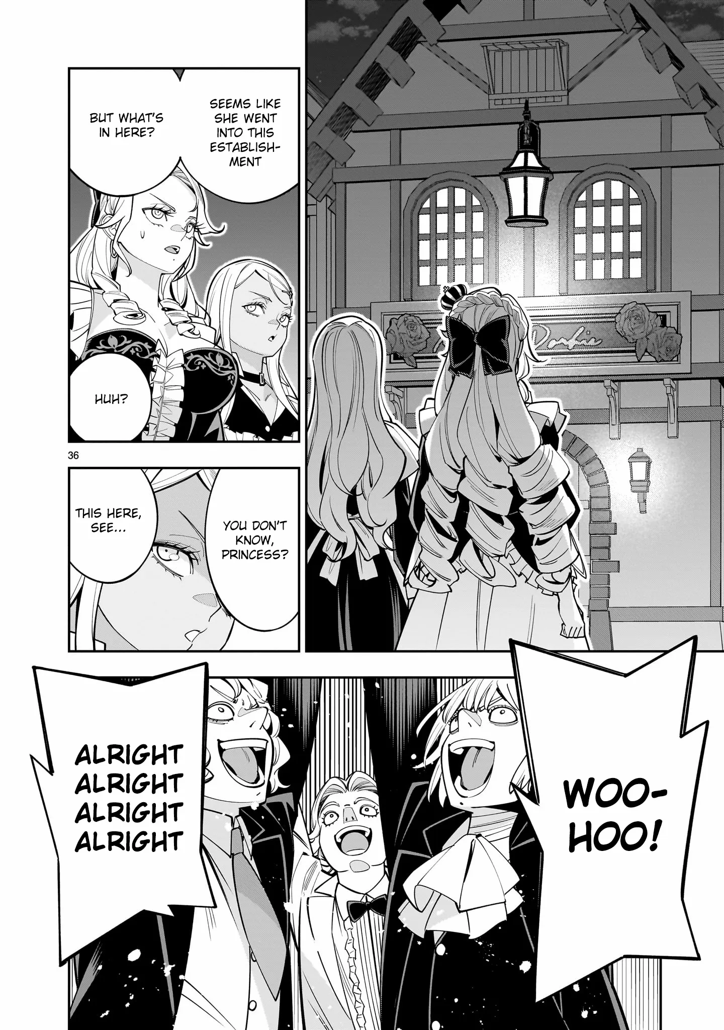 The Death Defying Princess Creates a Yuri Harem to Survive Chapter 3 - page 35
