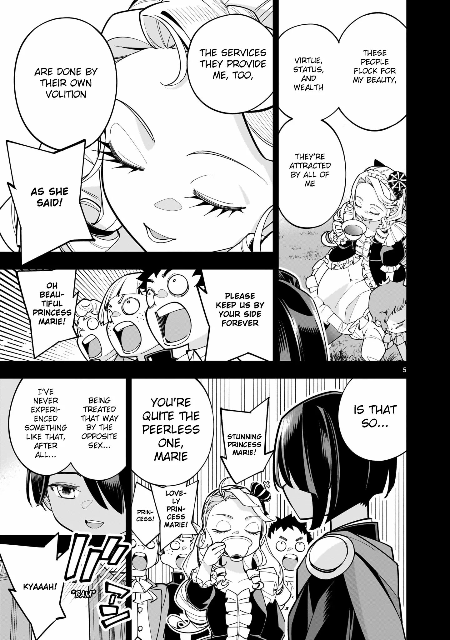 The Death Defying Princess Creates a Yuri Harem to Survive Chapter 3 - page 5