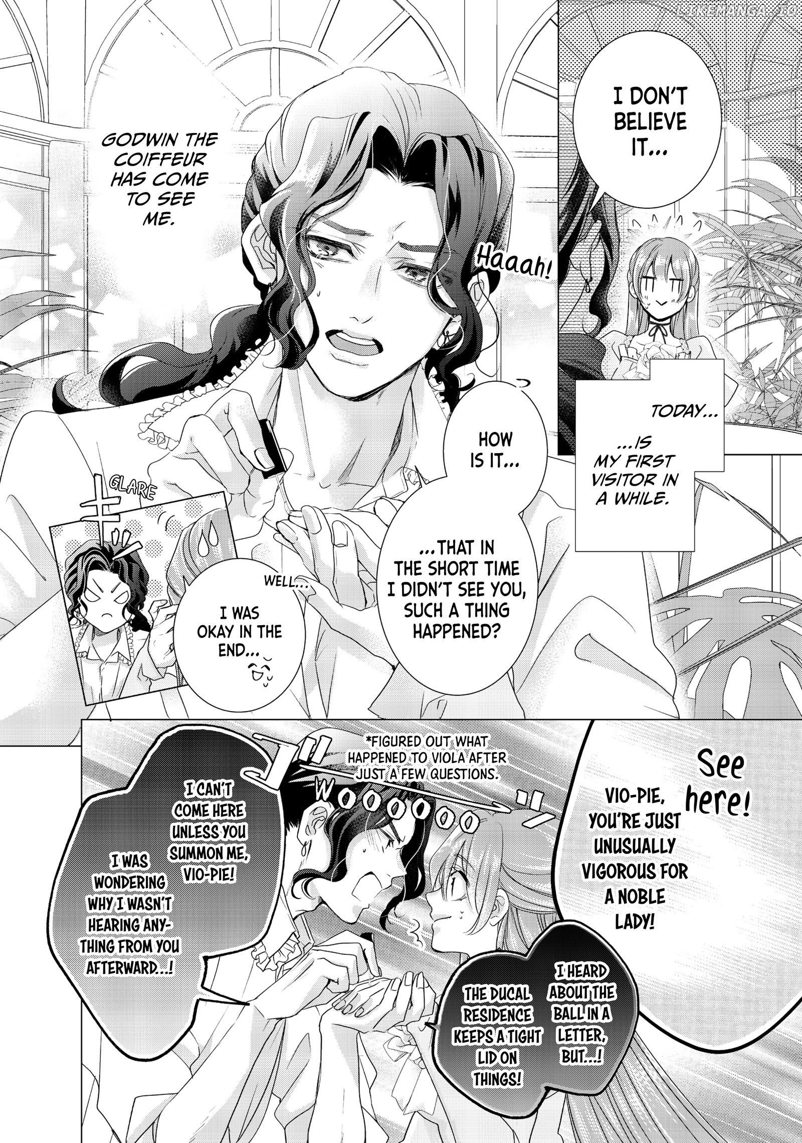 My Ice-Rose Husband Said He Only Wants Me to Play the Role of the Next Duchess, but Now He's Stalking Me at Home! Chapter 15.1 - page 4