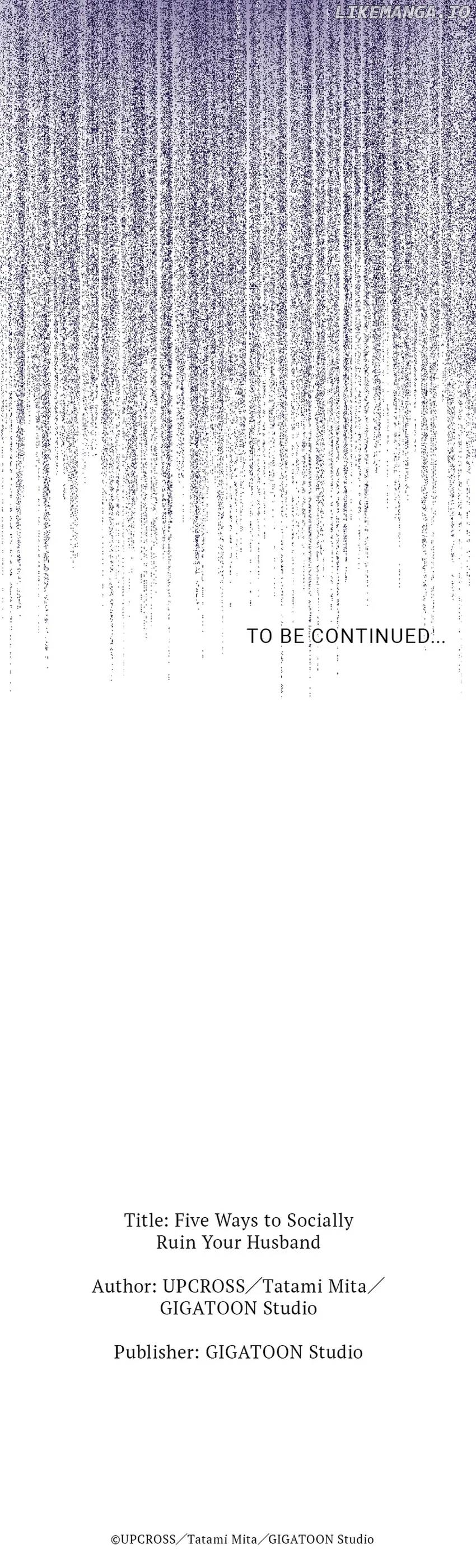 Five Ways to Socially Ruin Your Husband Chapter 8 - page 69