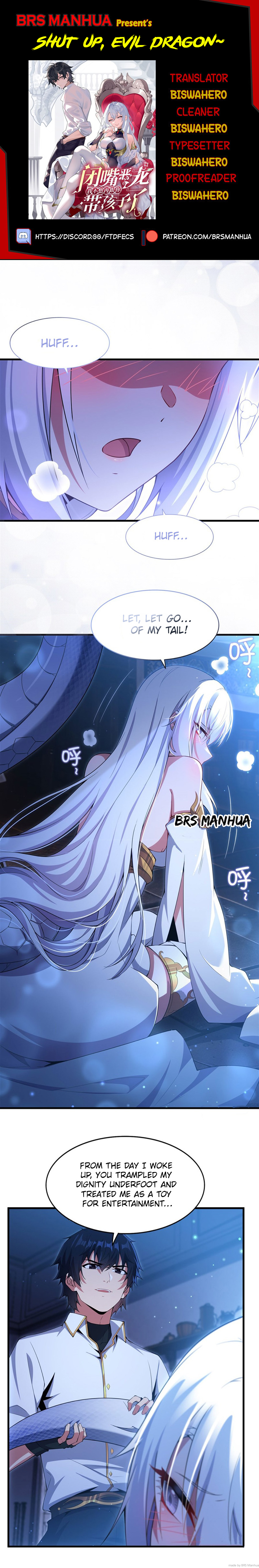 Shut up, Evil Dragon, I don't want to raise a child with you anymore Chapter 8 - page 1