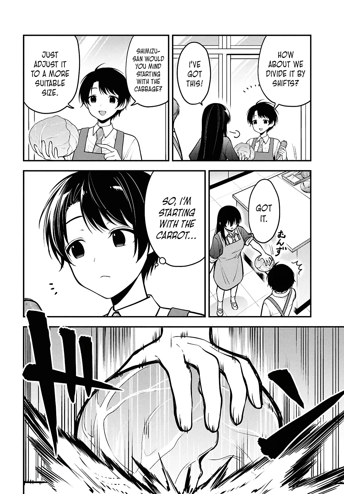 The Yankee Shimizu-san Sitting Next to Me Has Dyed Her Hair Black Chapter 2 - page 10