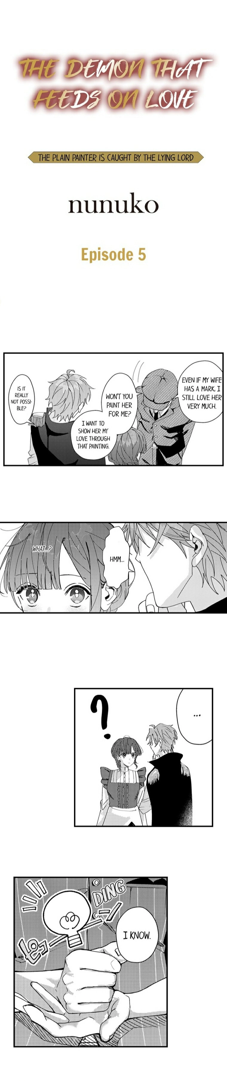 The Magic Spirit That Feeds on Love: An Ordinary Painter Bound to a Lying Lord Chapter 5 - page 1