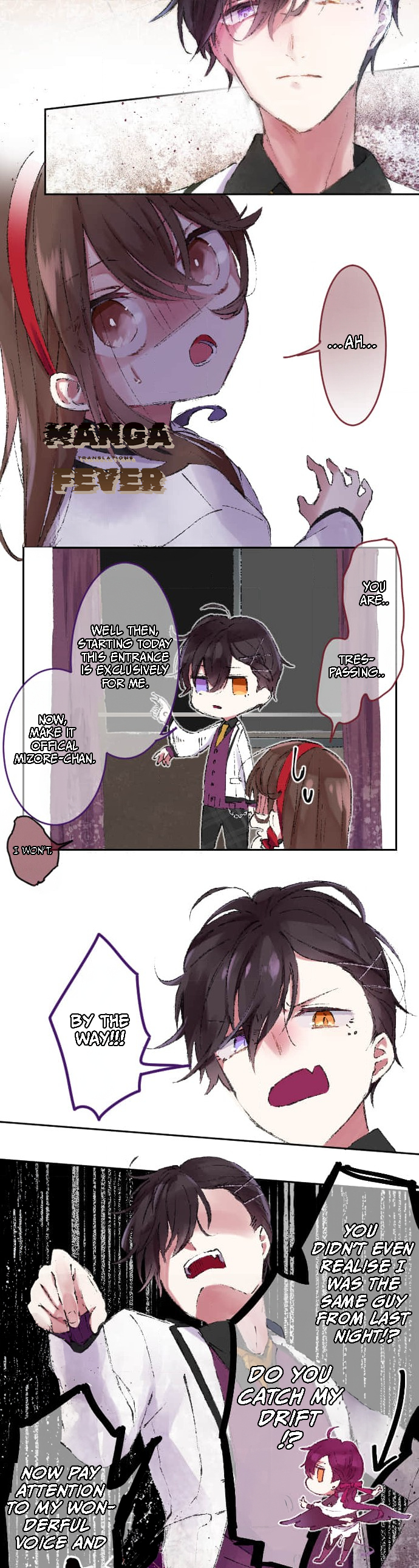 A Kiss of Submission to the Devil Senpai Chapter 3 - page 9
