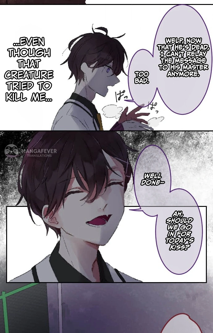 A Kiss of Submission to the Devil Senpai Chapter 7 - page 32