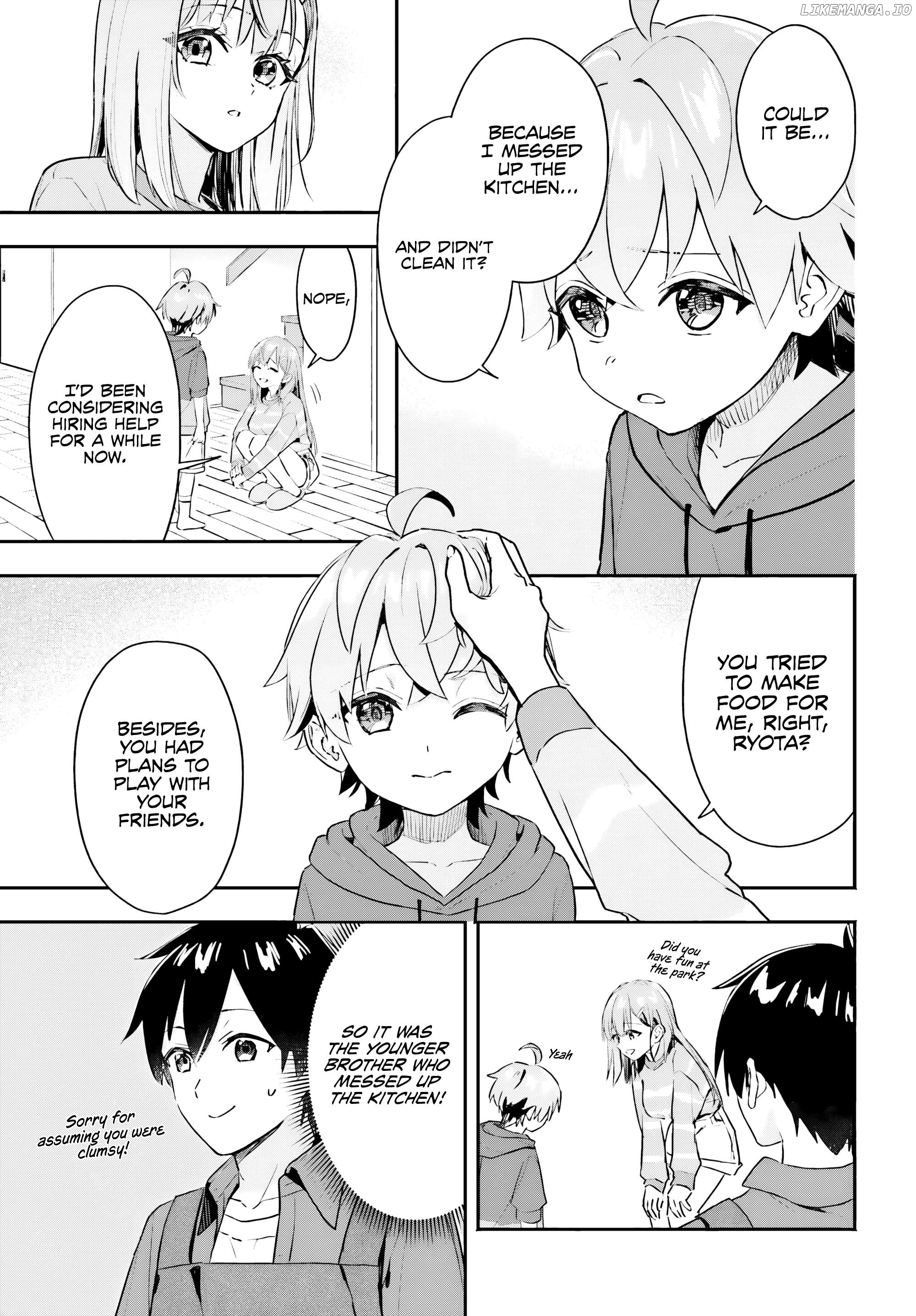 Kaji daikou no arubaito wo hajimetara gakuen ichi no bishoujo no kazoku ni kiniirarechaimashita. Chapter 2 - page 10