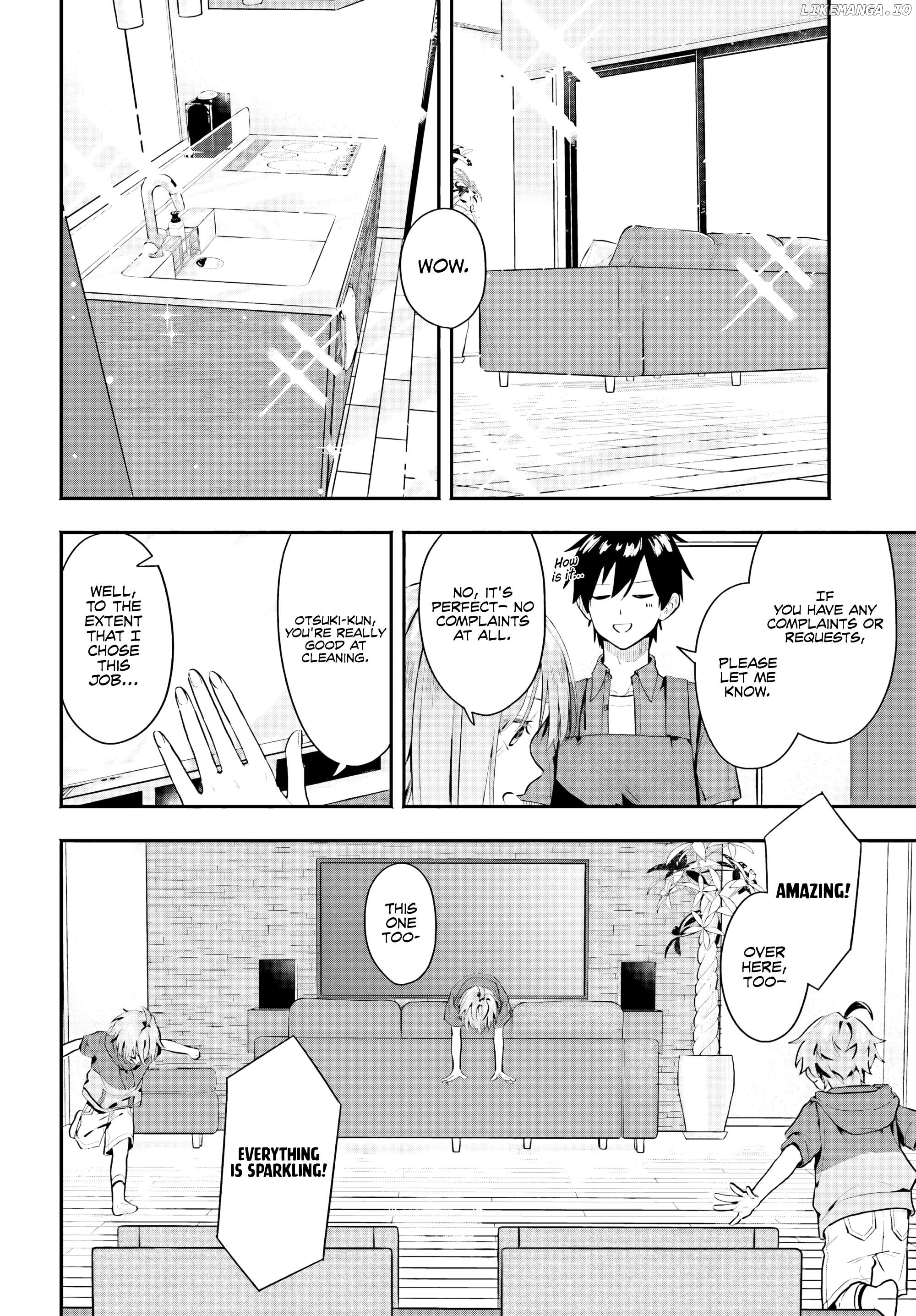 Kaji daikou no arubaito wo hajimetara gakuen ichi no bishoujo no kazoku ni kiniirarechaimashita. Chapter 2 - page 13