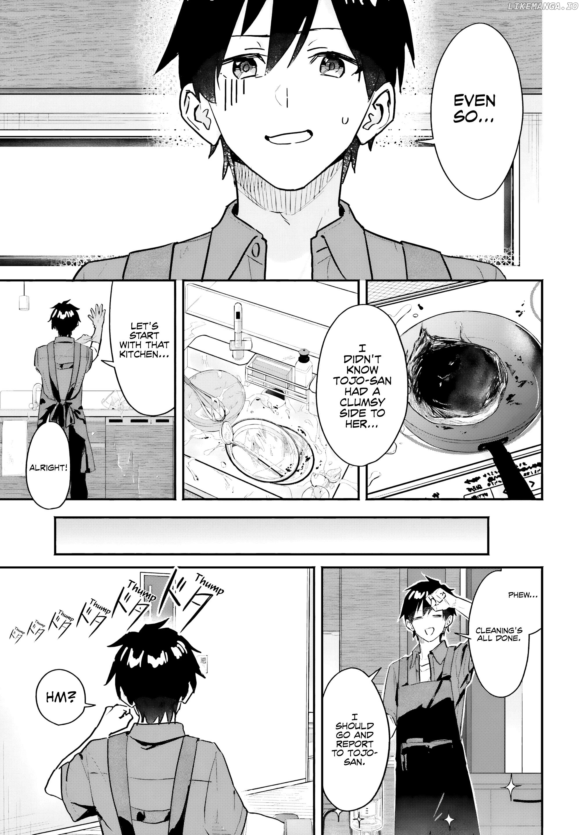 Kaji daikou no arubaito wo hajimetara gakuen ichi no bishoujo no kazoku ni kiniirarechaimashita. Chapter 2 - page 6