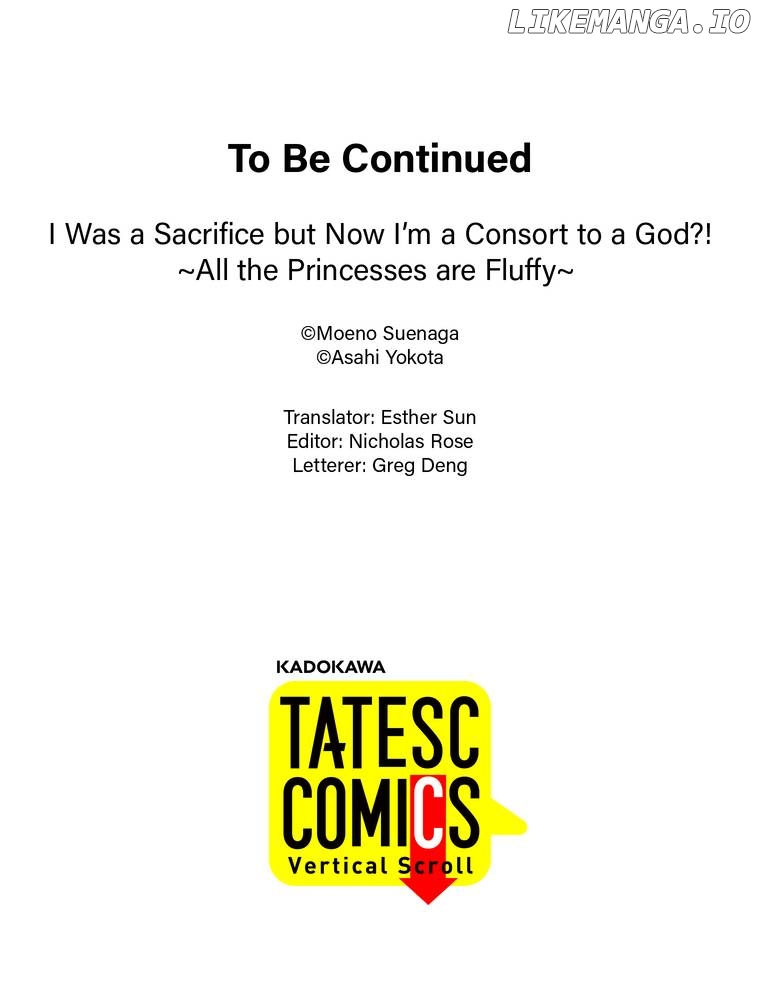I Was a Sacrifice but Now I'm a Consort to a God?! ~All the Princesses are Fluffy~ Chapter 9 - page 45