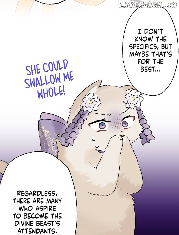 I Was a Sacrifice but Now I'm a Consort to a God?! ~All the Princesses are Fluffy~ Chapter 24 - page 17