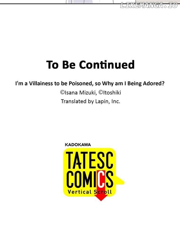 I'm a Villainess to be Poisoned, so Why am I Being Adored? Chapter 5 - page 79