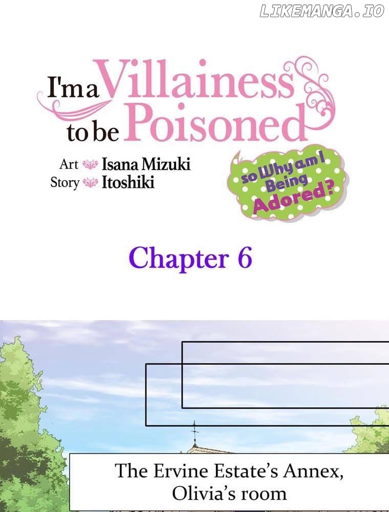 I'm a Villainess to be Poisoned, so Why am I Being Adored? Chapter 6 - page 1