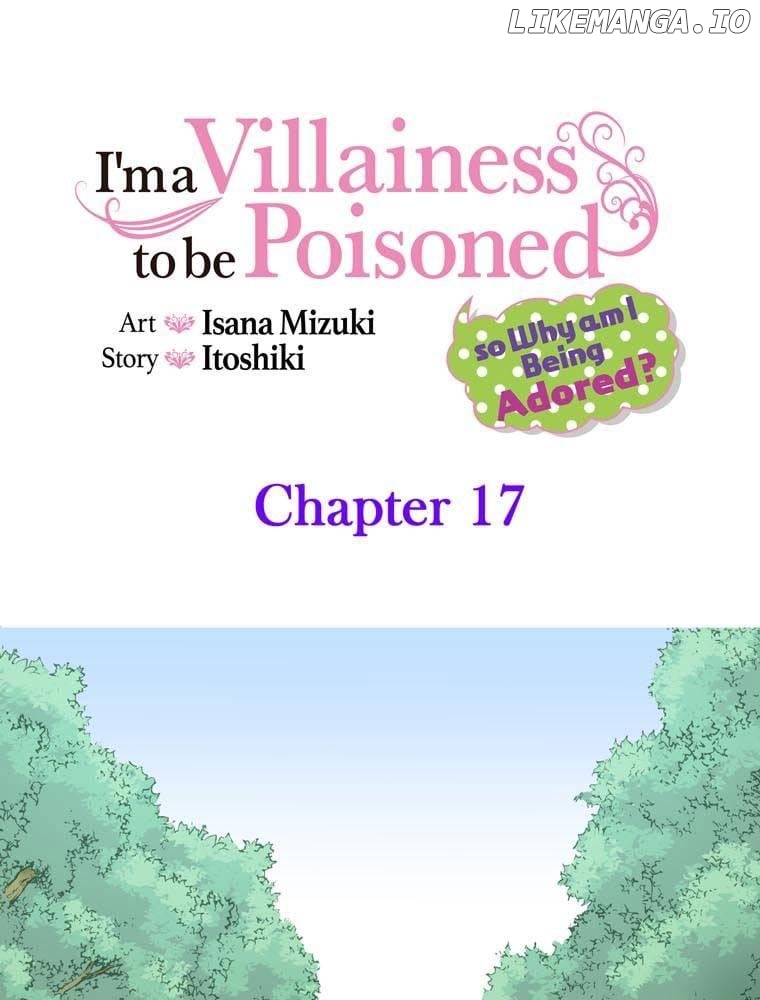 I'm a Villainess to be Poisoned, so Why am I Being Adored? Chapter 17 - page 1