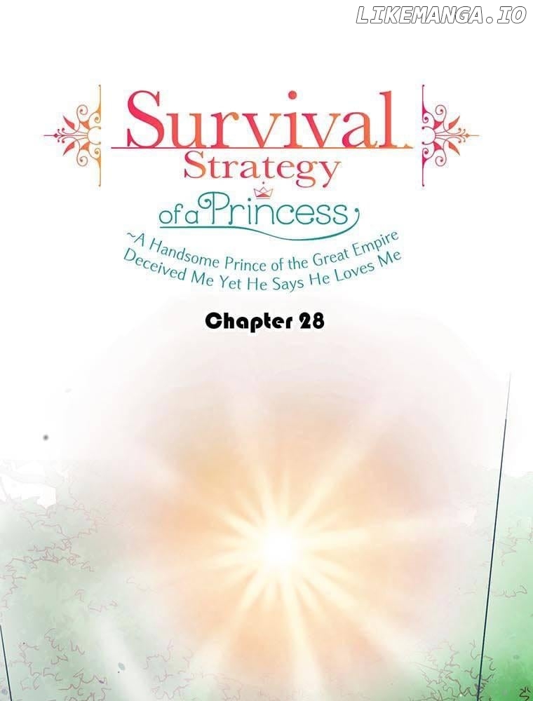 Survival Strategy of a Princess ~A Handsome Prince of the Great Empire Deceived Me Yet He Says He Loves Me Chapter 28 - page 1