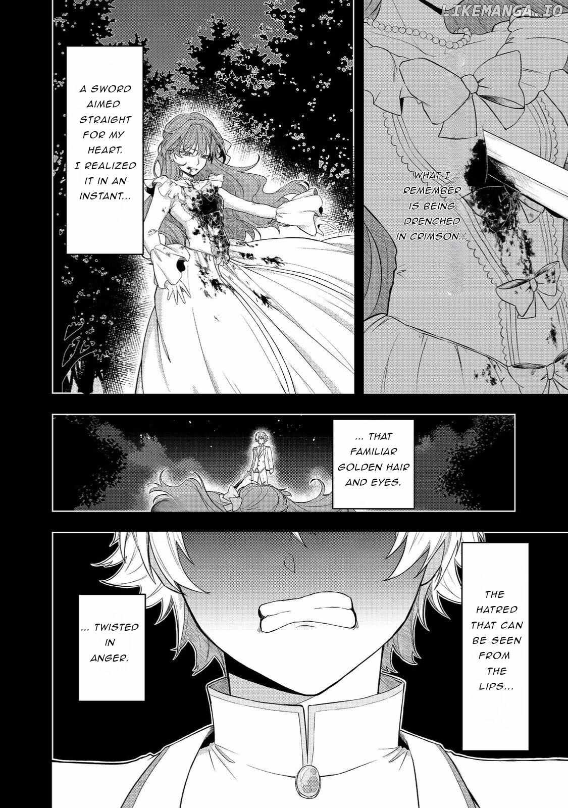 Seishiki Ni Majo Ni Natta Nidome No Akuyaku Koujo Wa, Mou Nido To Taisetsu Na Mono Wo Ushinawanaito Kokoro Ni Chikau Chapter 1 - page 7