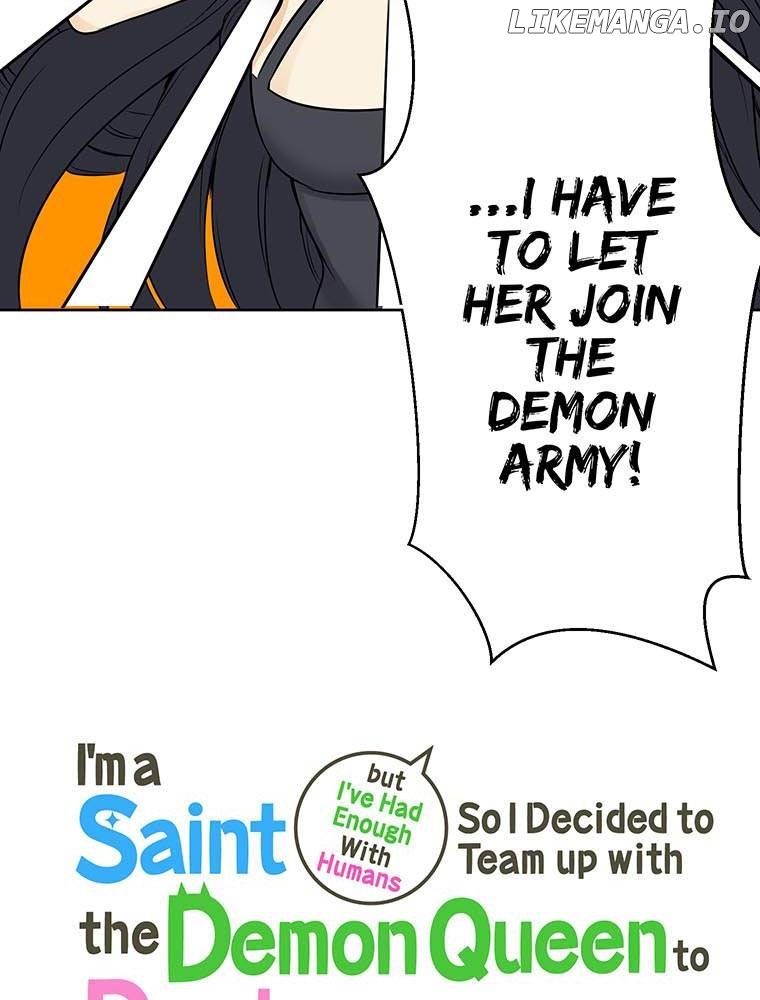 I'm a Saint but I've Had Enough With Humans So I Decided to Team up with the Demon Queen to Destroy The Human World Chapter 7 - page 6