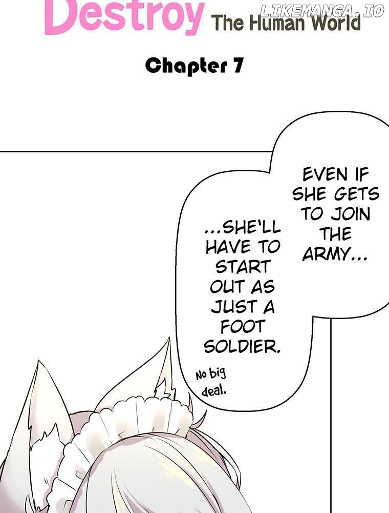 I'm a Saint but I've Had Enough With Humans So I Decided to Team up with the Demon Queen to Destroy The Human World Chapter 7 - page 7