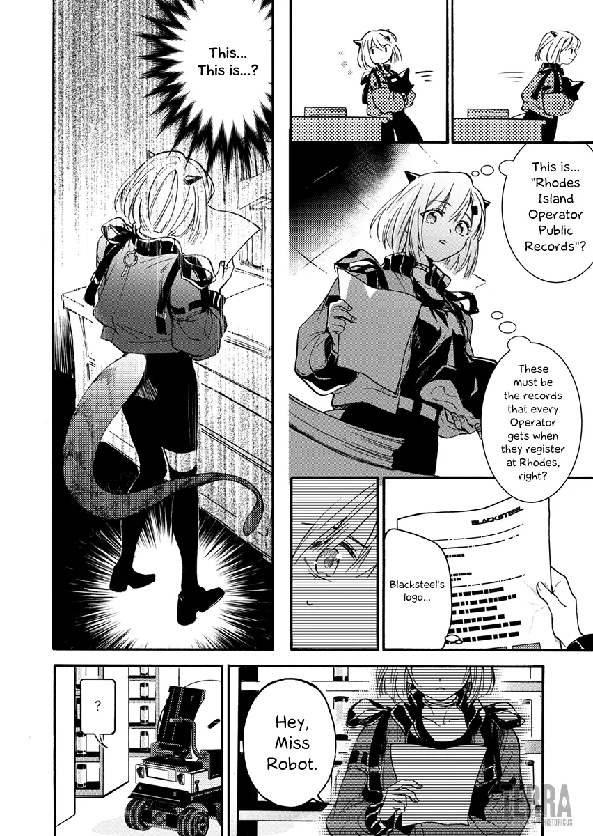 Arknights: Rhodes Island's Records Of Originium - Blacksteel Chapter 1 - page 21
