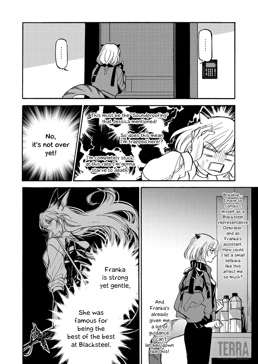 Arknights: Rhodes Island's Records Of Originium - Blacksteel Chapter 1 - page 7
