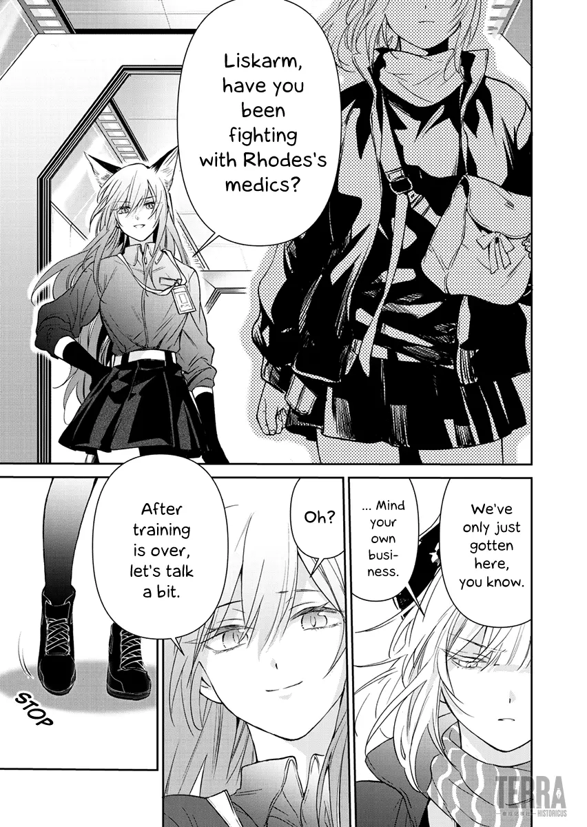 Arknights: Rhodes Island's Records Of Originium - Blacksteel Chapter 2 - page 23