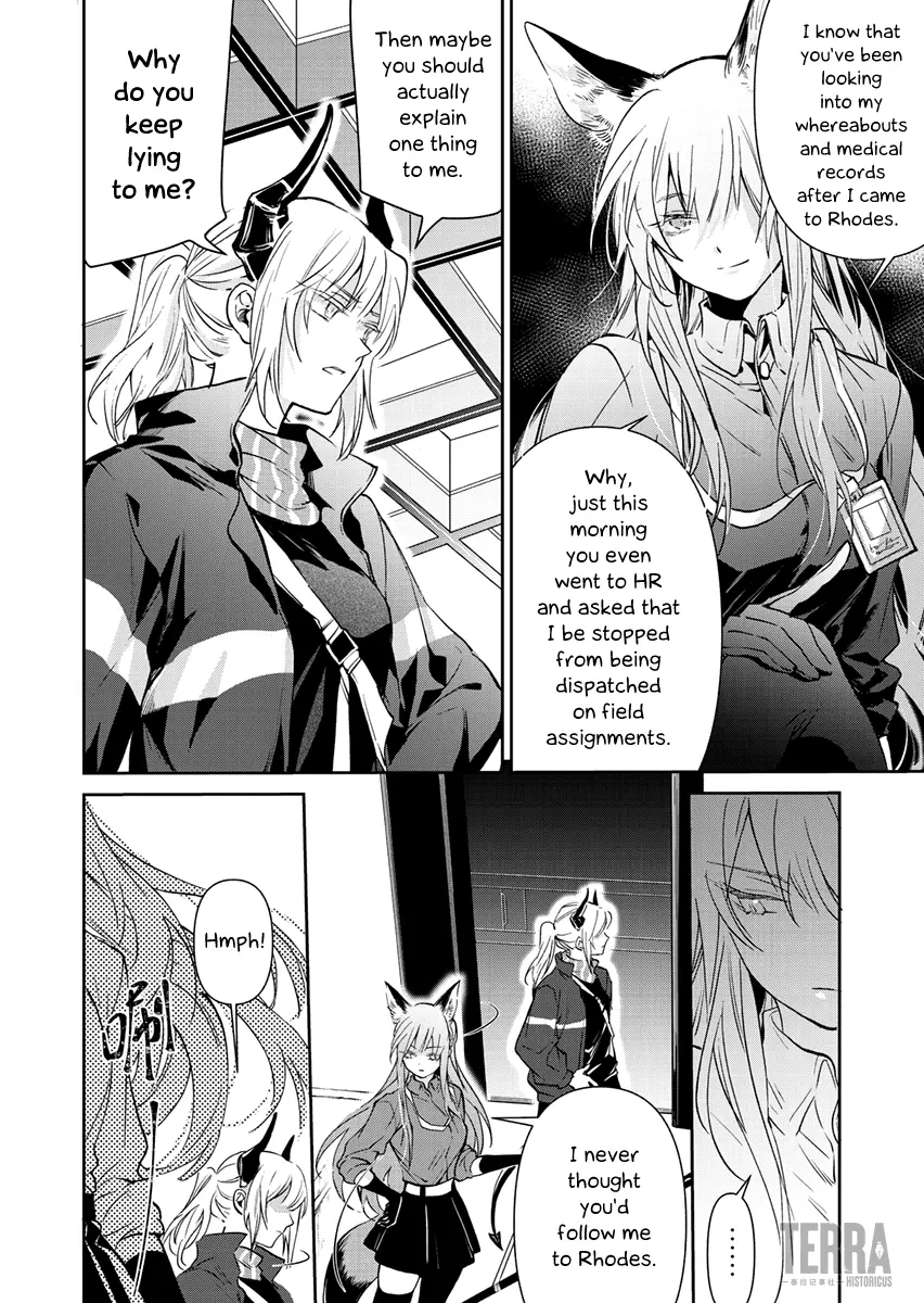 Arknights: Rhodes Island's Records Of Originium - Blacksteel Chapter 2 - page 34