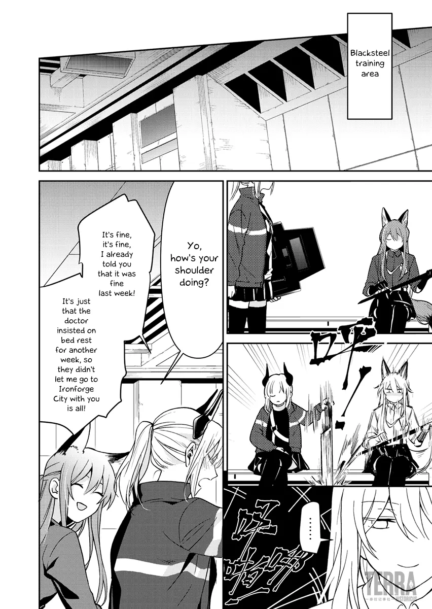 Arknights: Rhodes Island's Records Of Originium - Blacksteel Chapter 3 - page 24