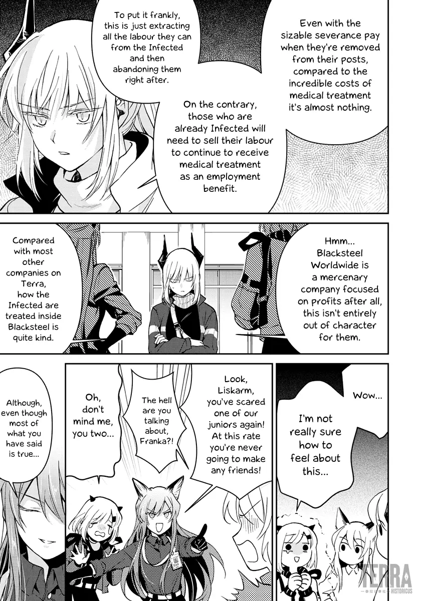 Arknights: Rhodes Island's Records Of Originium - Blacksteel Chapter 3 - page 35