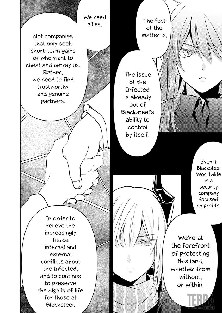 Arknights: Rhodes Island's Records Of Originium - Blacksteel Chapter 3 - page 36