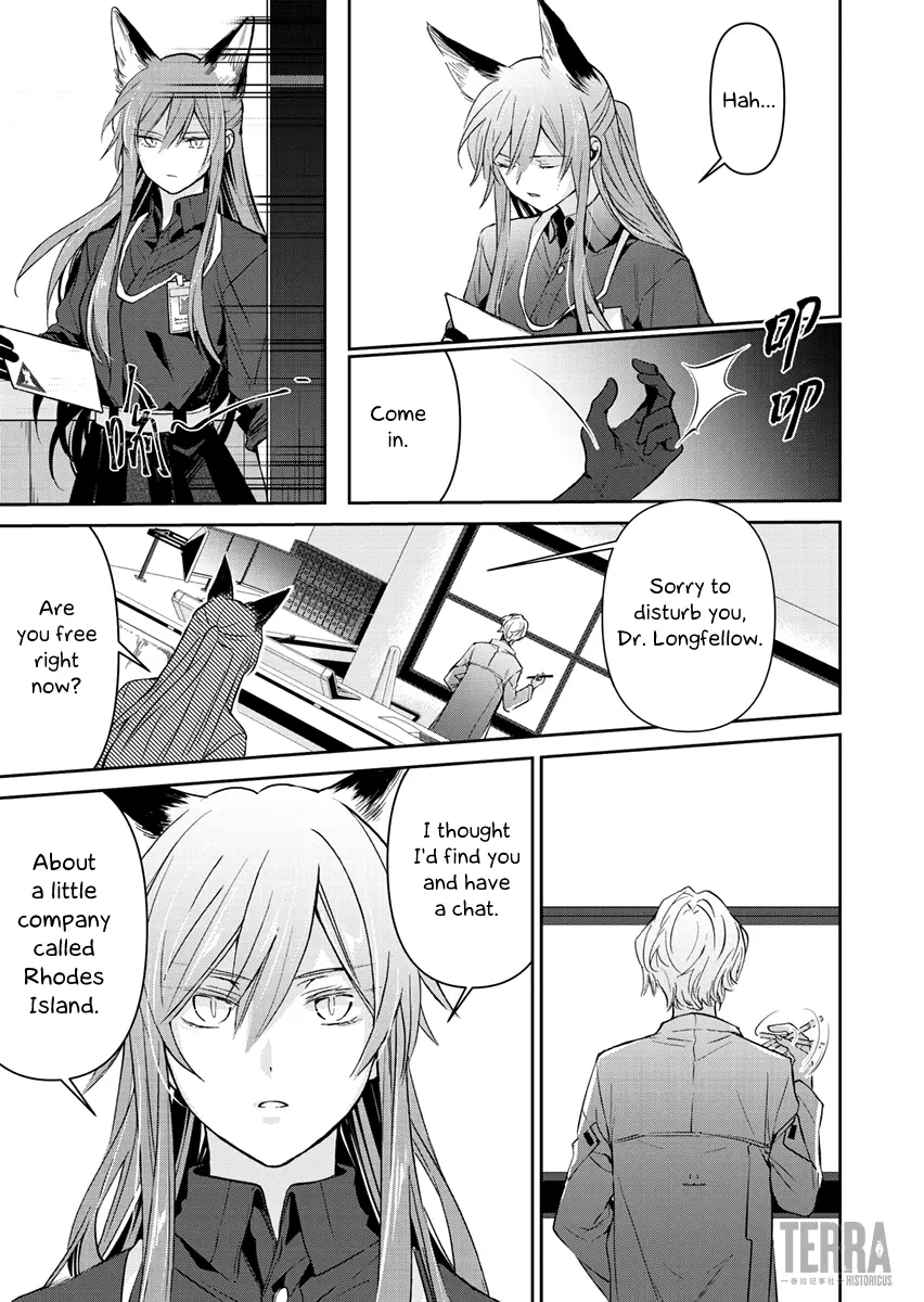 Arknights: Rhodes Island's Records Of Originium - Blacksteel Chapter 3 - page 39