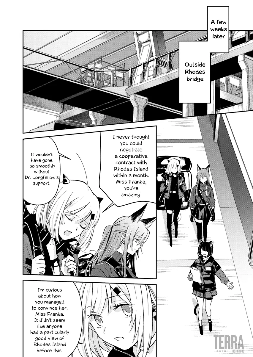 Arknights: Rhodes Island's Records Of Originium - Blacksteel Chapter 3 - page 40