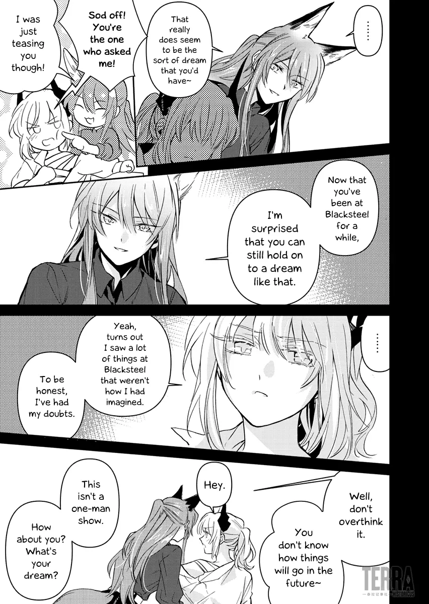 Arknights: Rhodes Island's Records Of Originium - Blacksteel Chapter 4 - page 11