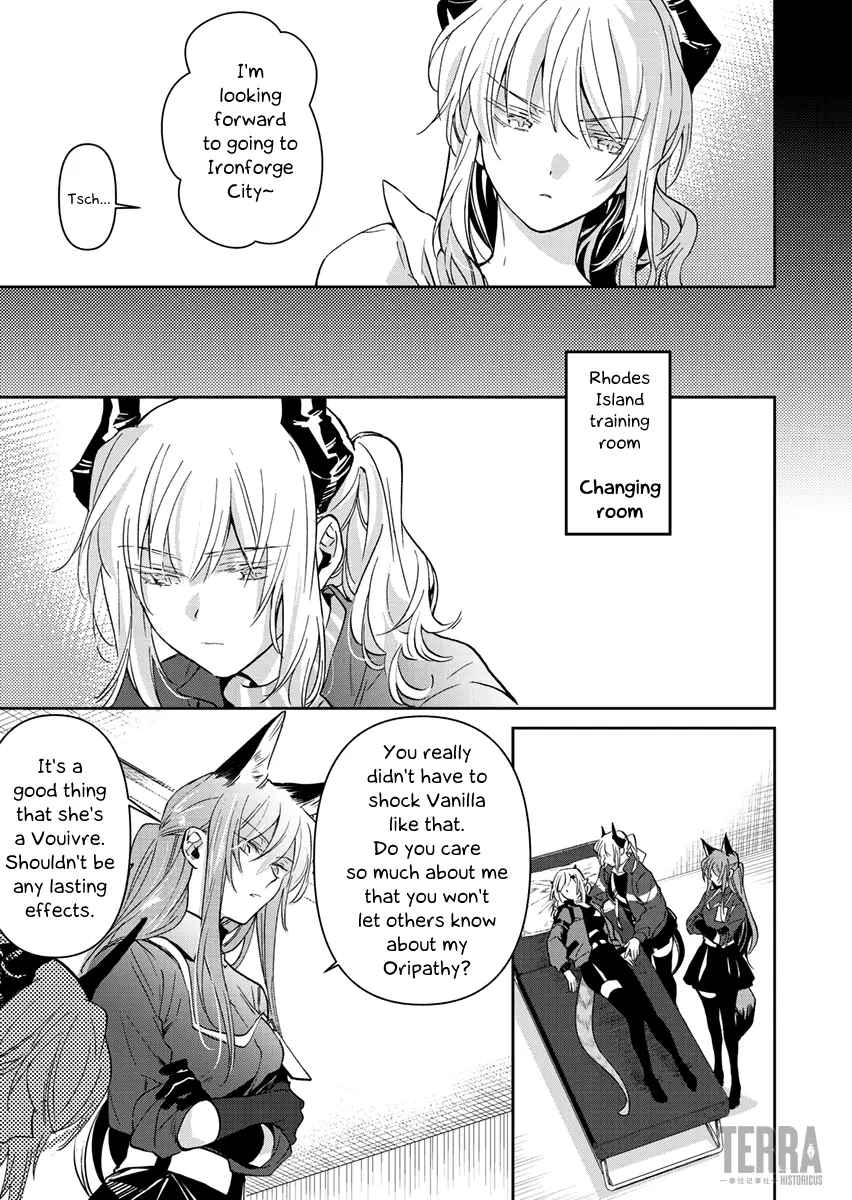 Arknights: Rhodes Island's Records Of Originium - Blacksteel Chapter 4 - page 13