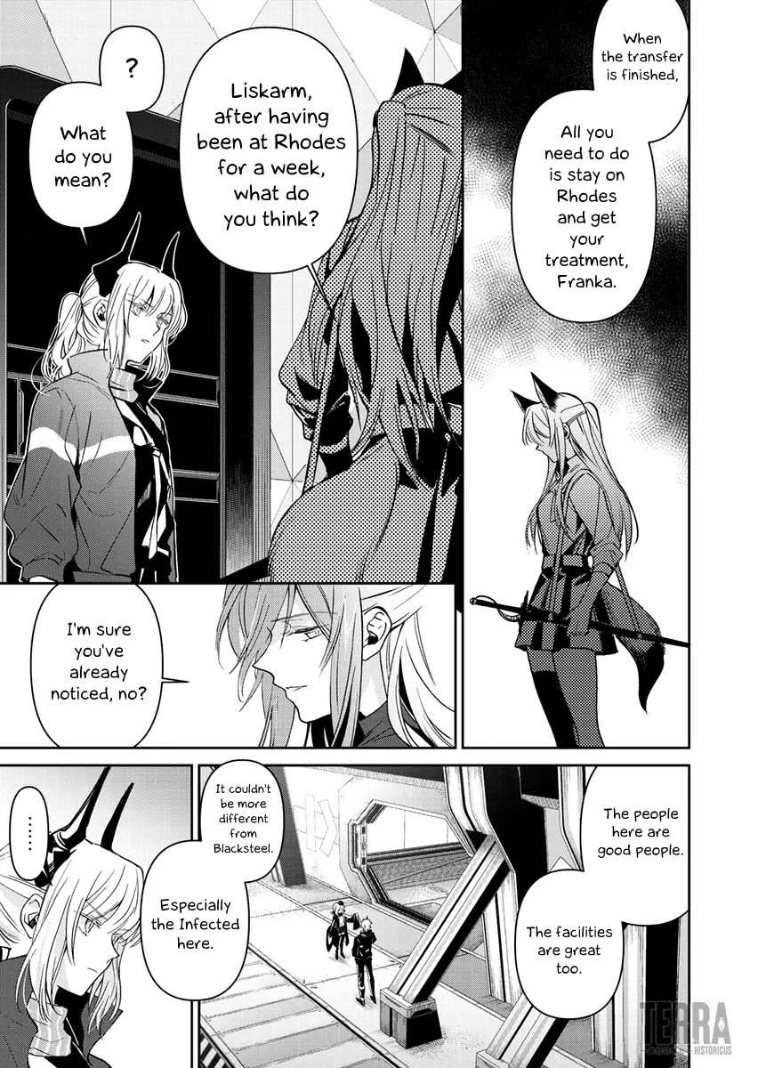 Arknights: Rhodes Island's Records Of Originium - Blacksteel Chapter 4 - page 15