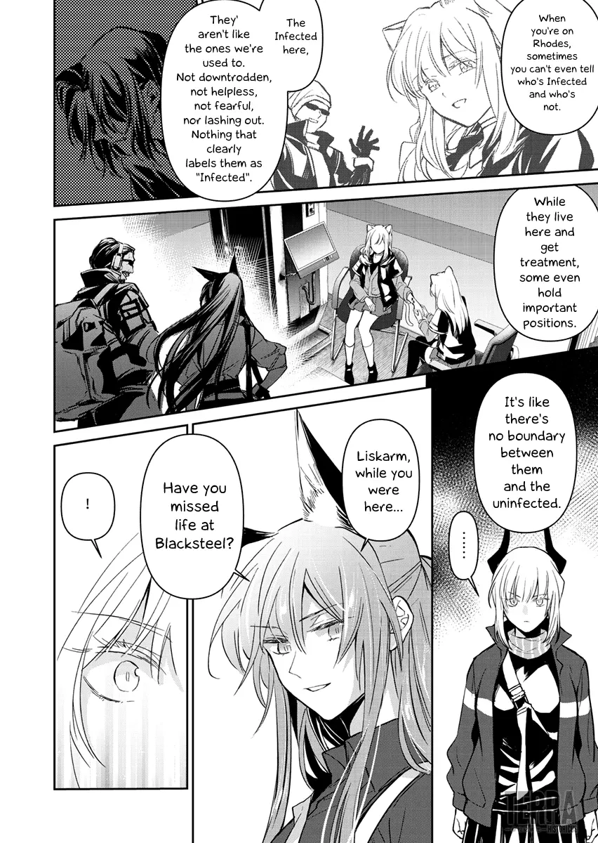 Arknights: Rhodes Island's Records Of Originium - Blacksteel Chapter 4 - page 16