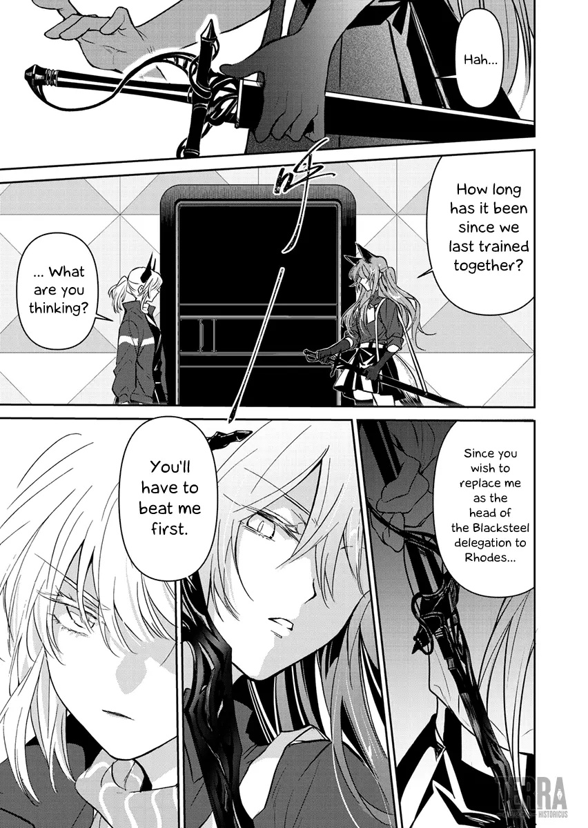 Arknights: Rhodes Island's Records Of Originium - Blacksteel Chapter 4 - page 17