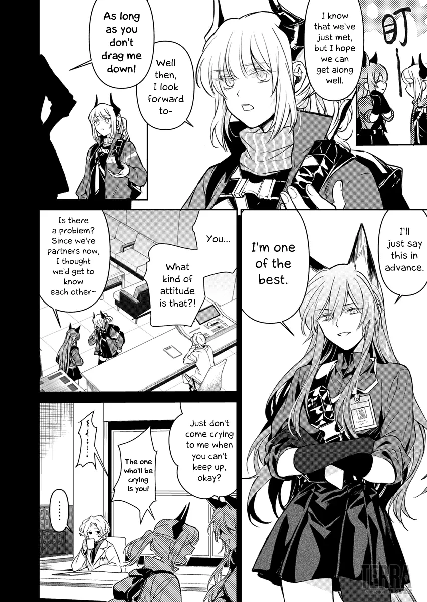 Arknights: Rhodes Island's Records Of Originium - Blacksteel Chapter 4 - page 2