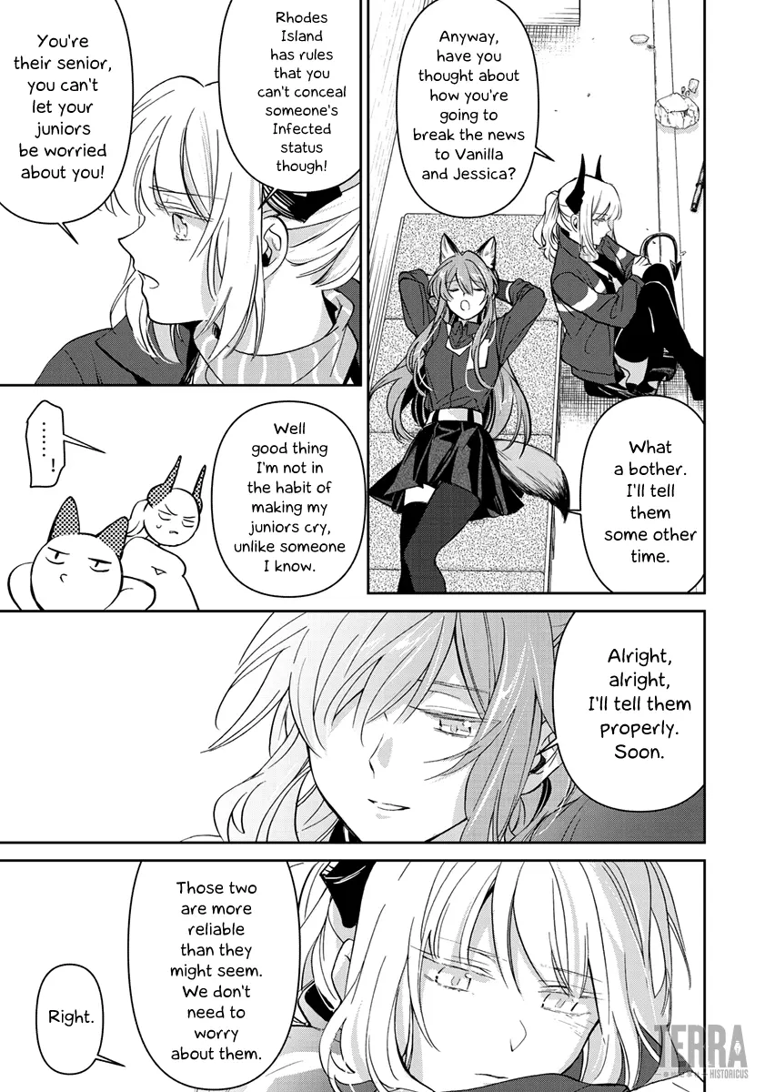 Arknights: Rhodes Island's Records Of Originium - Blacksteel Chapter 4 - page 40
