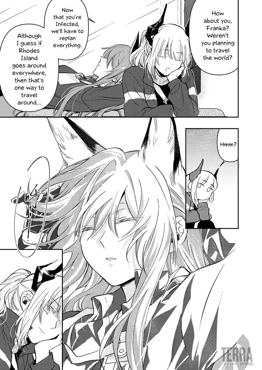 Arknights: Rhodes Island's Records Of Originium - Blacksteel Chapter 4 - page 42